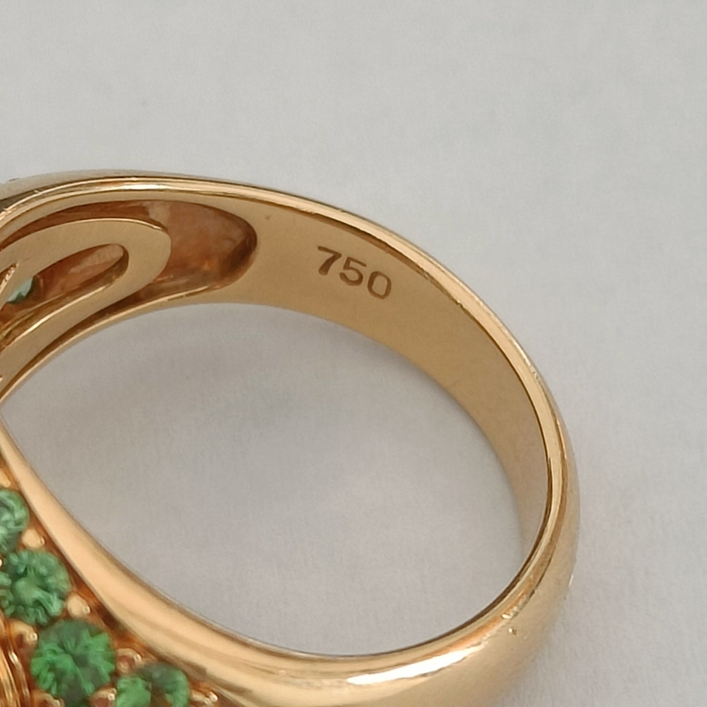Topaz Cabochon Cocktail Ring