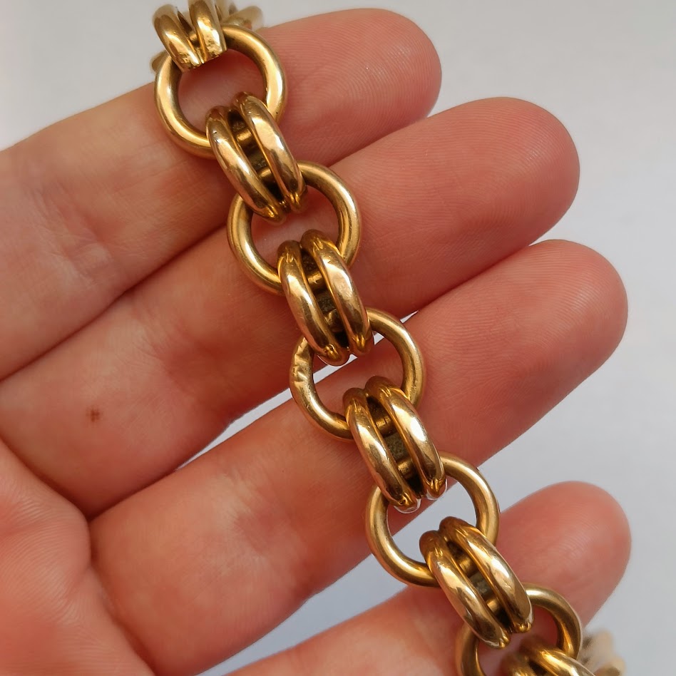 Chain Bracelet in 18kt Yellow Gold