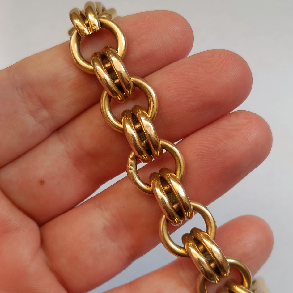 Chain Bracelet in 18kt Yellow Gold
