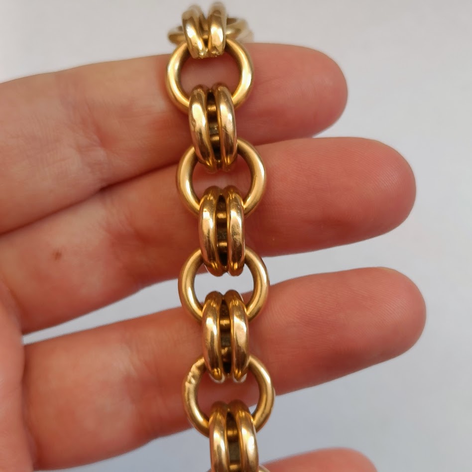 Chain Bracelet in 18kt Yellow Gold