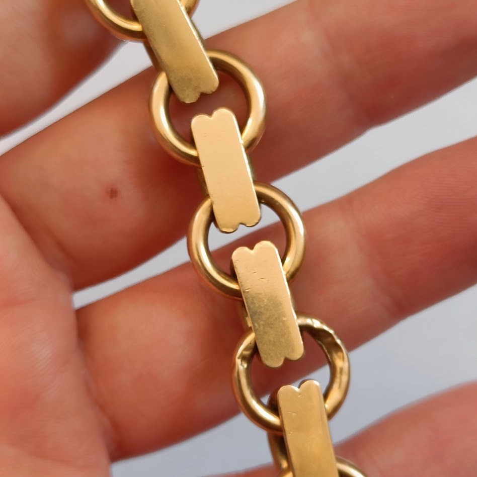 Chain Bracelet in 18kt Yellow Gold