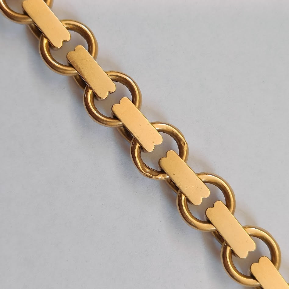 Chain Bracelet in 18kt Yellow Gold