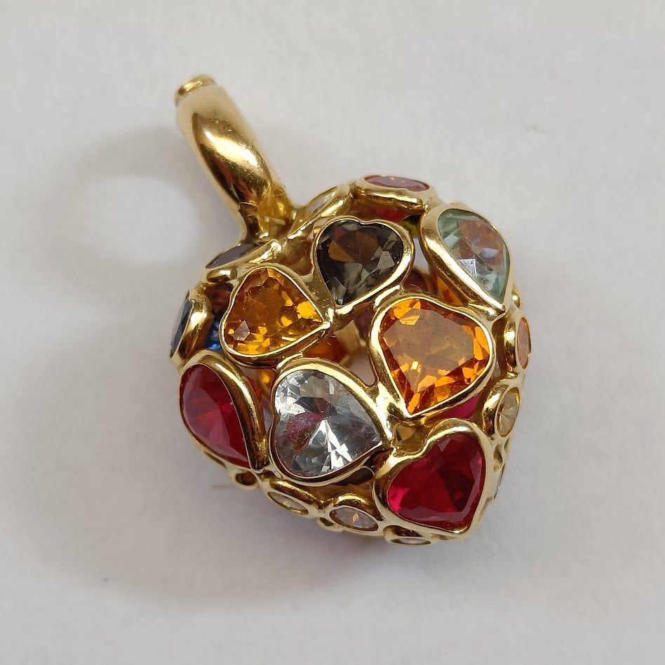 TuttiFrutti 18k Gold Heart Pendant