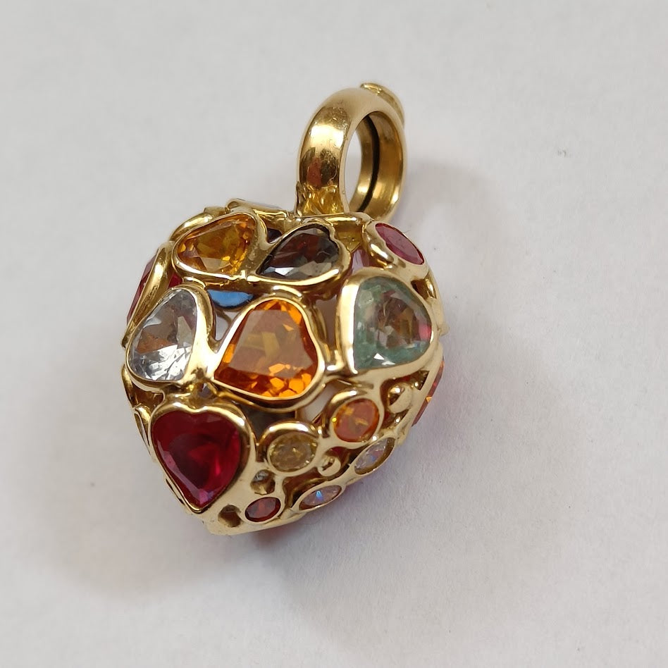 TuttiFrutti 18k Gold Heart Pendant