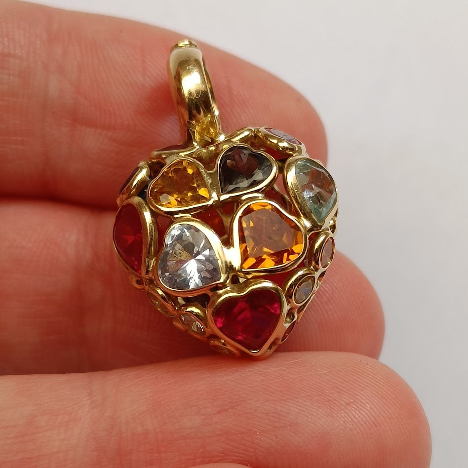 TuttiFrutti 18k Gold Heart Pendant