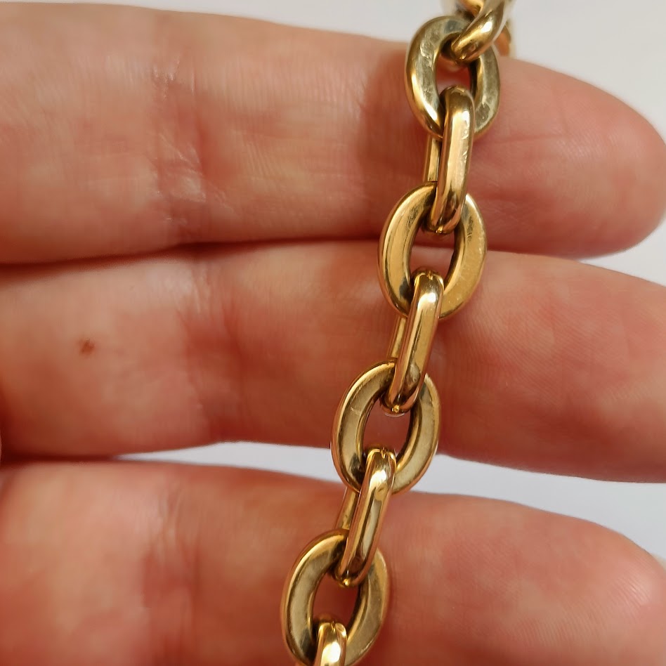 Forçat Link Bracelet 18k Gold