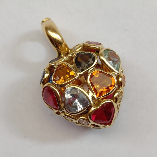 TuttiFrutti 18k Gold Heart Pendant